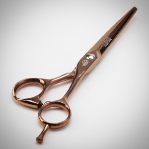 ultra rose gold hairdressing scissor