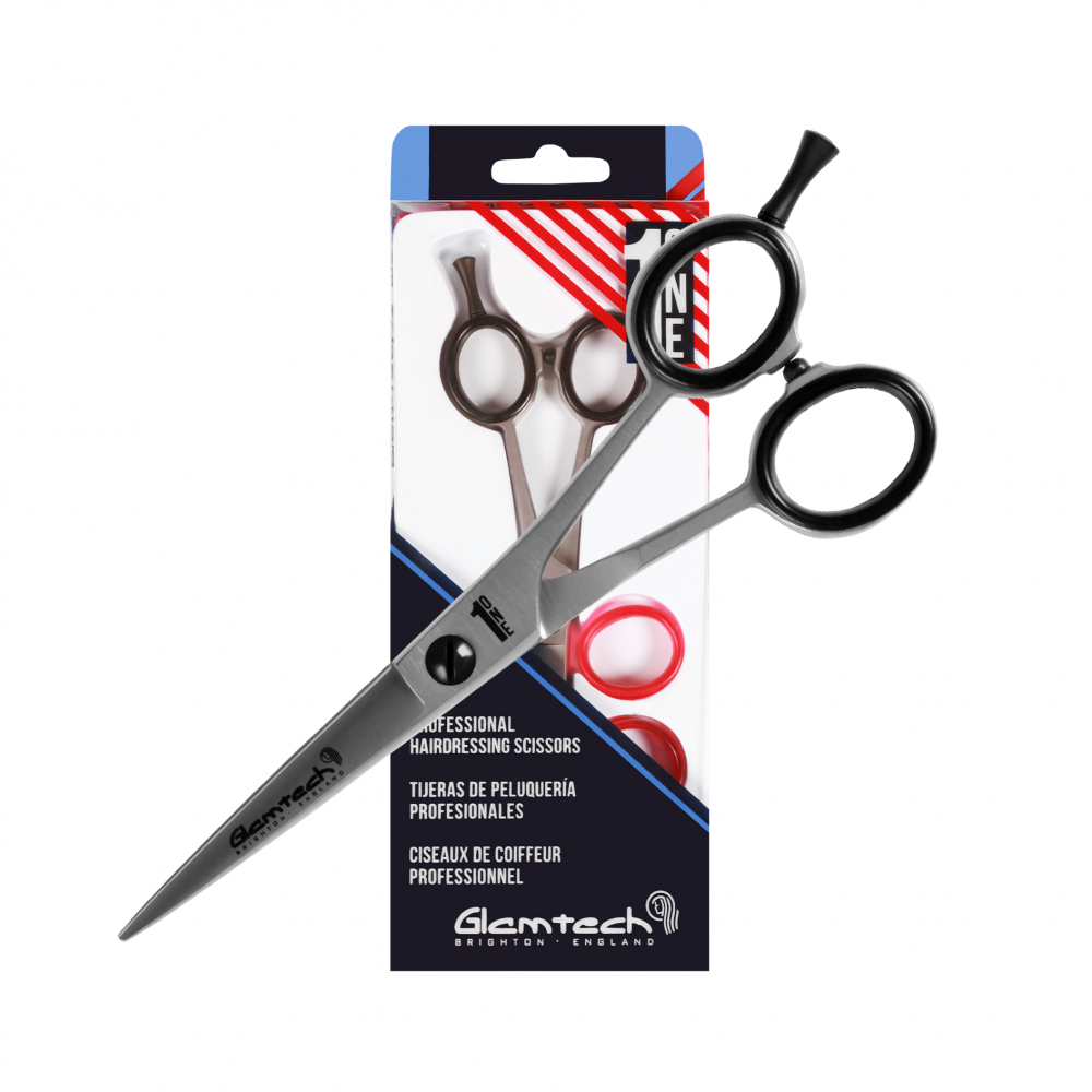 Glamtech One Serrated Hairdressing Scissors