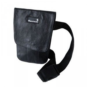 Glamtech-Black-Leather-Pouch hairdresser tool belt