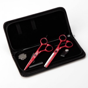 Glamtech-pro-red-set big scissors big shears