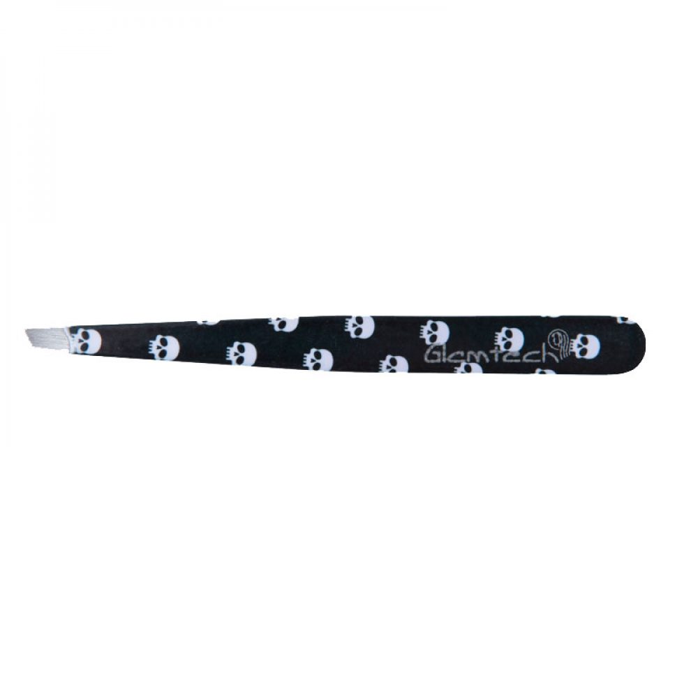 Skull print tweezer